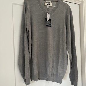 Men's V-neck Gray Joseph Aboud